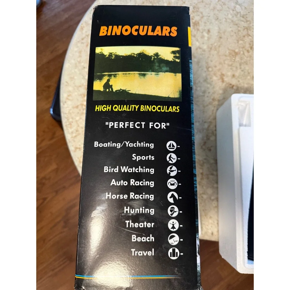 Flyant High Power Binoculars Black Long Range Bird Watching Hunting Marine 13